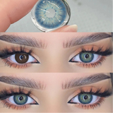 Popxstar Colored Contact Lenses for Eyes Lenses Wolf Grey Contact Lenses High Quality Natural Contact Lenses