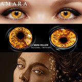 Popxstar  2pcs/1pair Anime Cosplay Colored Contact Lenses crazy Halloween Coloured Anime Softlens Hoshino Ai Pupil