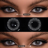 Popxstar  Contact Lenses 2Pcs Blue Green Contact Lenses Color Permanent Makeup Machine Changing Pupil and Eyes Color Fashion Lenses