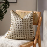 Luxury Geometric Pillow Covers High Precision Piping Edge Decorative Cushion Case Jacquard 45x45cm Square Throw Pillow Cover