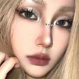 Popxstar New Diy Eyes Face Self Adhesive Makeup Temporary Tattoo Beauty Diamonds Jewels Stickers Festival Body Art Decor Nail Diamond