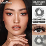 2pcs Natural Black Contact Colored Contact Lenses for Eyes Brown Makeup Lenses Yearly Gray Beautiful Pupils Blue Lens