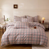3pc  100% Cotton Printed Duvet Cover Set Includes One Duvet Cover and Two Pillowcases It's Soft Skin-friendly Cotton Bedding