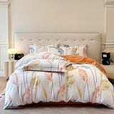 3pcs Egyptian Cotton Bedding Set Includes 1 Duvet Cover and 2 Pillowcases New Printed Skin-friendly Breathable Soft Comfortable