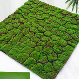 Popxstar Artificial Moss Carpet FineTurf Synthetic Grassland Fake Grass Lawn Roll Mat Faux Muscus Grass Outdoor Decoration Garden Decor