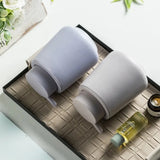 Popxstar Nordic Ceramic Foam Bottle Simple Lotion Bottle Hand Sanitizer Bath Gel Shampoo Foam Press Bottle Bathroom Accessories