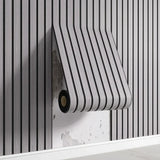 40cm 3D Grille Self-adhesive Wallpaper TV Background Wall Decoration Wallboard Waterproof Thicken Wall Sticker Home Decor