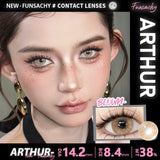 1 Pair contact lenses for eyes color eye contacts brown gray lens beautiful pupils for makeup yearly use