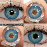 Natural Colored Contact Lenses Fashion Blue Eyes Lenses Gray Beautiful Pupils High Quality Brown Makeup Eyes Contacts