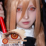 Cosplay Contact lenses Beauty Cosmetics Colored Contact Lenses Halloween Makeup Cosplay Red Lenses white Lenses Big Eyes