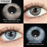 Popxstar  -1 Pair Myopia Lenses Colored Contact Lenses for Eyes Colorful Prescription Lenses Fashion Color Eyes Newest Cosmetic Eye