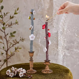 Popxstar  DIY Long Branch Shaped Candle Silicone Tree Branch Epoxy Resin Molds Candle Making Kit Simulation Mold Home Decoration Ornament