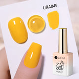 popxstar UR SUGAR 15ml Jelly Milky White Translucent Color Gel Polish Semi Permanent UV Gel Nail Art Soak Off Gel Varnish Latest Fashion