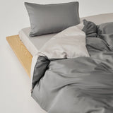 New Simple 100% Lyocell Bedding Set Solid Soft Skin-friendly Queen Duvet Cover Set with Sheets Natural Plant Fibre Quilt Cover