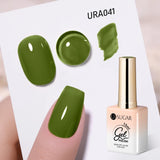 popxstar UR SUGAR 15ml Jelly Milky White Translucent Color Gel Polish Semi Permanent UV Gel Nail Art Soak Off Gel Varnish Latest Fashion