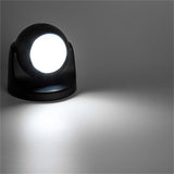 Popxstar Multi-purpose Wall Night Light Motion Sensor Light Energy-saving LED Wall Lamp 360-degree Rotation Porch Lamp for Bedroom