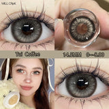 1 Pair Hot Selling Colored Contact Lense with Prescription Natural Pink Eye Lenses Yearly Use Pupils Free Shipping
