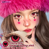 Cosplay Contact lenses White Lenses Halloween Cosmetics Cosplay Red Lenses Colored Contact Lenses 14.5mm Big Eyes Contacts