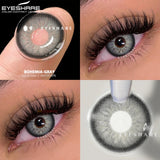 Big Eyes Black Lenses Natural Color Contact Lenses Blue Eye Lens Gray Beauty Pupil Yearly Green Colored Eyes Contacts