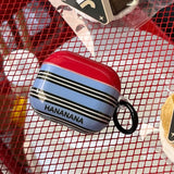 Popxstar  Stripe Love Heart Lanyard For AirPods 4 2024 New Earphone Case For AirPods Pro 2 3nd Generation Wireless Bluetooth Charging Box