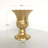 New Retro Wrought Iron Vase Flower Pots Wedding Decorations Dried Flower Arrangements Home Decor Hotel Decor