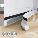 Popxstar Adjustable Door Bottom Seal Strip Weatherstrip Under Door Draft Stoppers Anti-Cold Windproof Gaps Blocker House Acoustic Foam