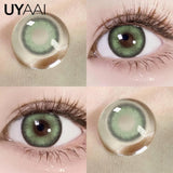 Color Contact Lenses for Eyes Beauty Blue Eye Color Makeup Green Lenses Korean Fashion Natual Brown Big Eye Lenses
