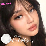 1 Pair Korean Lenses Color Contact Lenses for Eyes Lenses with Diopters Myopia Lenses Brown Lenses Natural Eye Lenses
