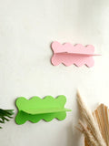 Popxstar cabin weekend inspo Wooden Shelf Candy Colorful Floating Wall Shelves Wavy Display Stands Crystal Storage Rack Ledge Girl's Room Decors Aesthetic