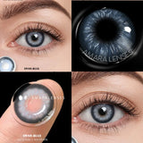 Popxstar  Natural Color Lens Eyes 2pcs Color Contact Lenses For Eyes Beauty Contact Lenses Eye Cosmetic Color Lens Eyes