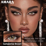 Popxstar  Brown Colored Contact Lenses Natural Look Green Eye Lenses Gray Contact Gray Lenses Fast Delivery Green Eye Lens