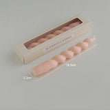 Popxstar Ins Style Spiral Long Rod Candle Scented Candle Aromatherapy Soy Wax Candles Wedding Birthday Candle Party Home Decoration