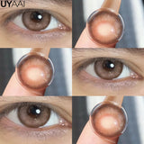 1 Pair Korean Lenses Blackspots Green Lenses Blue Lenses Gray Lenses Brown Lenses Colored Contact Lenses