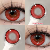 Popxstar  2pcs/pair New Cosplay Contact Lenses for Eyes Makeup Pupils Cosmetics Blue Eye Color Lenses for Myopia Lens 14.2/14.5mm