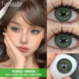 Popxstar  Fashion Colorcon Contact Lenses for Eyes Blue/Green/Brown Natural Lenses 1pair Yearly Cosmetics Pupils Color Eyes Lens