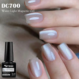 Popxstar  7ml Water Light Cat Magnetic Gel Nail Polish Colored Glass Bead Effect Transparent Soak Off UV Gel LED Nail Art Varnish