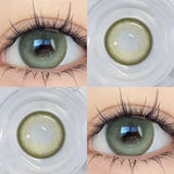 Popxstar  2PCS Myopia Colored Contact Circular Lenses Degree -0.00 to -8.00 Black Eyes Beauty Pupil Brown Makeup Lens Fast Shipping