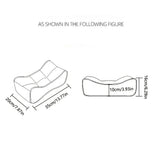 Popxstar  Multi-functional Lumbar Pillow, Lumbar Support Pillow, Backrest Cushion, Comfortable Back Support for Office Chairs
