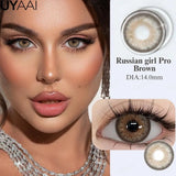 Colored Contact Lenses Fashion Green Eyes Lenses Makeup Blue Eyes Contact Natural Brown Lenses Yearly Beauty Gray Pupils