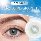 Natural Color Lens Eyes 2pcs Color Contact Lenses For Eye Blue Beauty Contact Lenses Eye Yearly Cosmetic Color Lens
