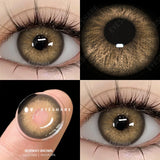 Popxstar  New Colored Contacts Lenses for Eyes Fashion Blue Contact Lens Brown Lenses Gray Pupils Yearly Cosmetic Green Contacts
