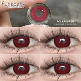 1 Pair Gray Color Contact Lenses Beautiful Pupils for Eyes Korea Fashion Brown Lenses Natural Softlens 0.00 Degree Lens