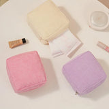 Popxstar  Sanitary Napkins Organizer Bags Women Portable Makeup Lipstick Travel Organizer Bag Multifunctional Mini Earphone Storage Pouch