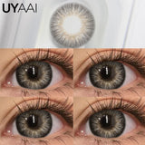 NEW Colored Contact Lenses Gray Pupils Natural Look Fashion Women Green Contact Lenses Brown Contact Lenses High Quality