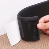 Popxstar Self Adhesive Skirting Line 3D Waterproof Wall Sticker Thickened Anti-collision Decoration Wall Trim Line Skirting Border Decor
