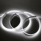 Popxstar LED Strip Light 5V 12V 24V 320 480 384 528 LEDs Flexible Tape 5mm 3mm 8mm PCB Warm Natural White High Density Linear Lights