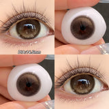 Popxstar  2pcs Cosplay Blue Purple Contact Lenses for Eyes Only For You Surprise Lenses Beauty Eye Color Lens Color Pupils Myopia