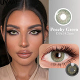 Colored Contact Lenses Fashion Green Eyes Lenses Makeup Blue Eyes Contact Natural Brown Lenses Yearly Beauty Gray Pupils