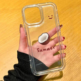 Fashion Style Coffee Time Clear Silicone Case For iPhone 16 15 14 13 12 11 Pro Max XS X XR 7 8 Plus SE Shockproof Soft Cover
