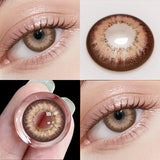 1pair Color Contact Lens Cosmetic Eye Lenses Makeup Contacts